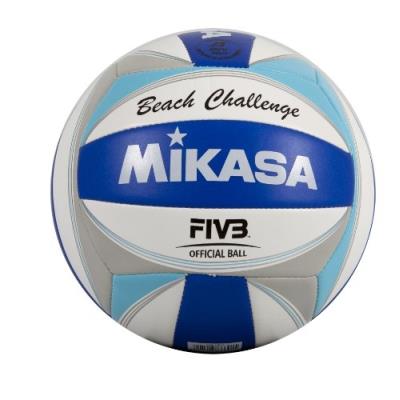 Mikasa 1615 Ballon De Beach-volley Challenge Bleu Gris Blanc Argenté pour 51