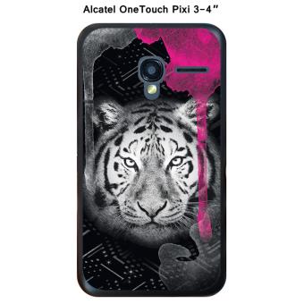 Coque Alcatel OneTouch PIXI 3 4'' Glam Tiger Fnac.com