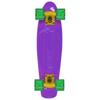 Stereo Skateboard Cruiser Vinyle Violet Orange Vert pour 112