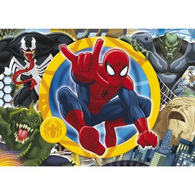 Clementoni - Puzzle 104 pices : Ultimate Spiderman Se battre jusquau bout pour 18