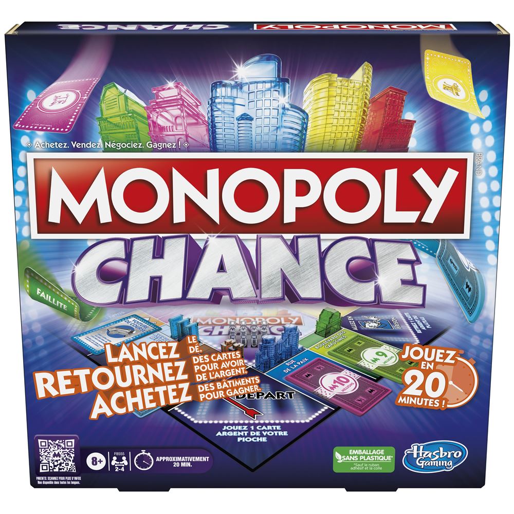 Jeu Classique Monopoly Chance Jeux Classiques Achat Prix Fnac