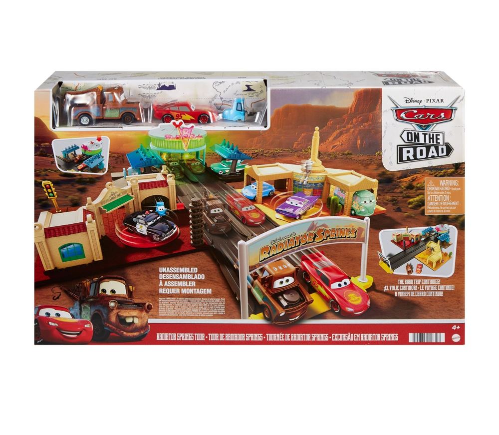 Voitures Disney Cars Pixar Coffret Aventure Visite à Radiator Springs