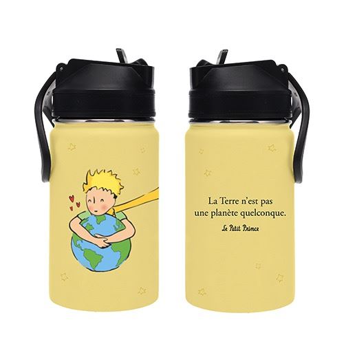 Gourde avec paille Kiub Collection Le Petit Prince Planète 350 ml