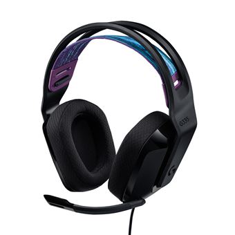 Casque Gaming Filaire Logitech G335 Avec Micro Pour PC PS Xbox Noir