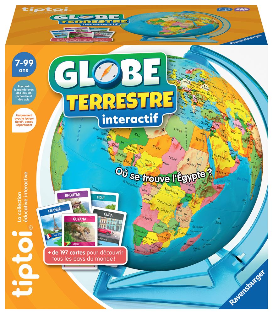 Jeu Ducatif Ravensburger Tiptoi Globe Terrestre Interactif Autre