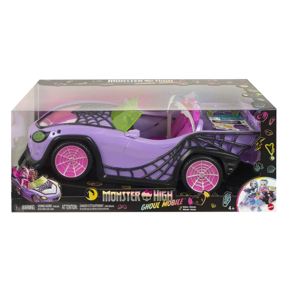 Coffret poupée avec accessoires Mattel Monster High Le Cabriolet des