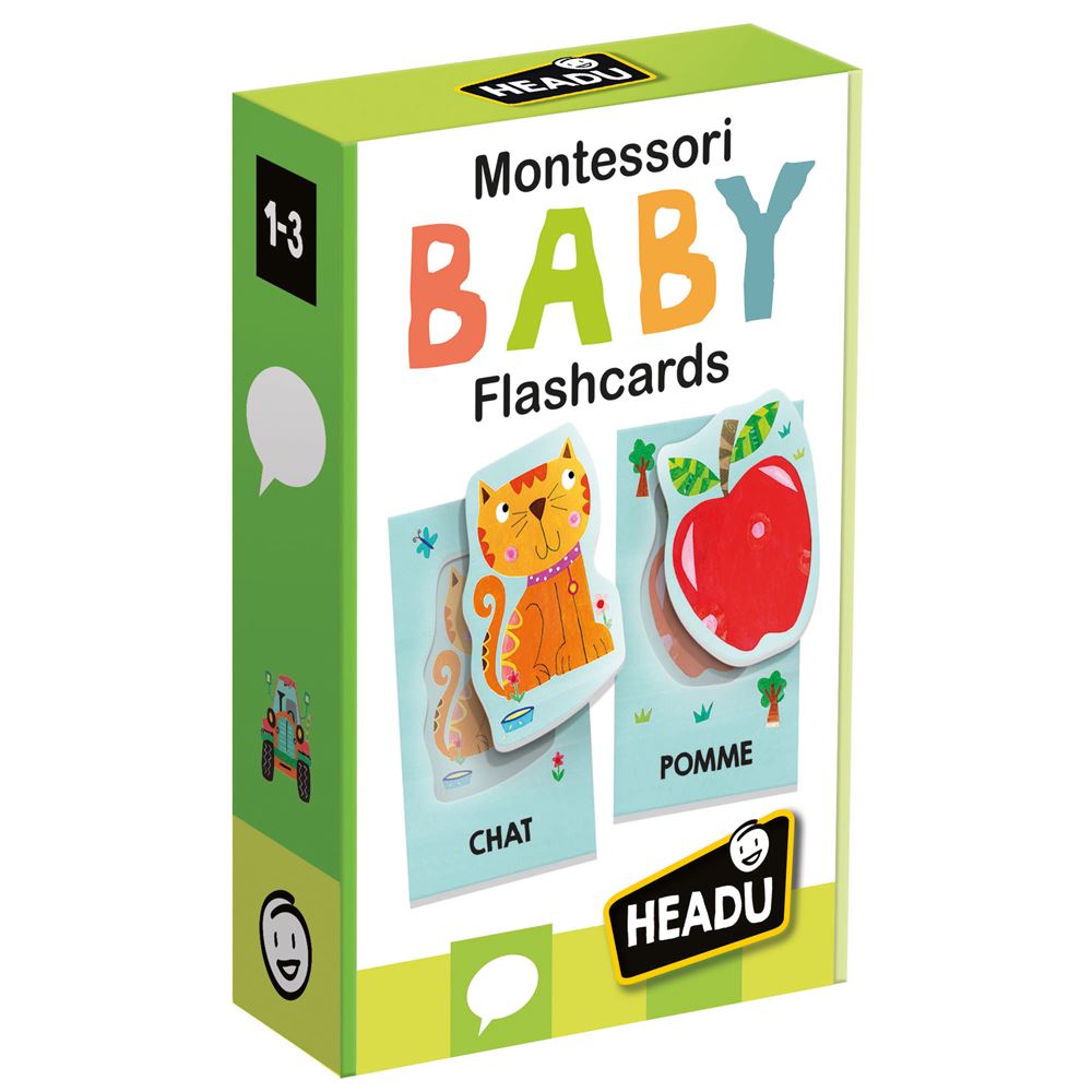 Jeu découverte Headu Mes premières flash cards Montessori Autre jeux