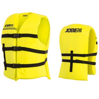 Gilet De Nage Jobe Universal Jaune Accessoire Sports Nautiques