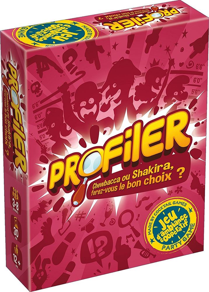 Jeu Asmodee Cocktail Games Profiler Jeux Classiques Achat Prix