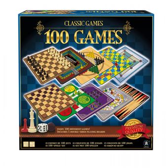 Coffret De 100 Jeux Classiques Fnac Jeu Classique Achat Prix Fnac