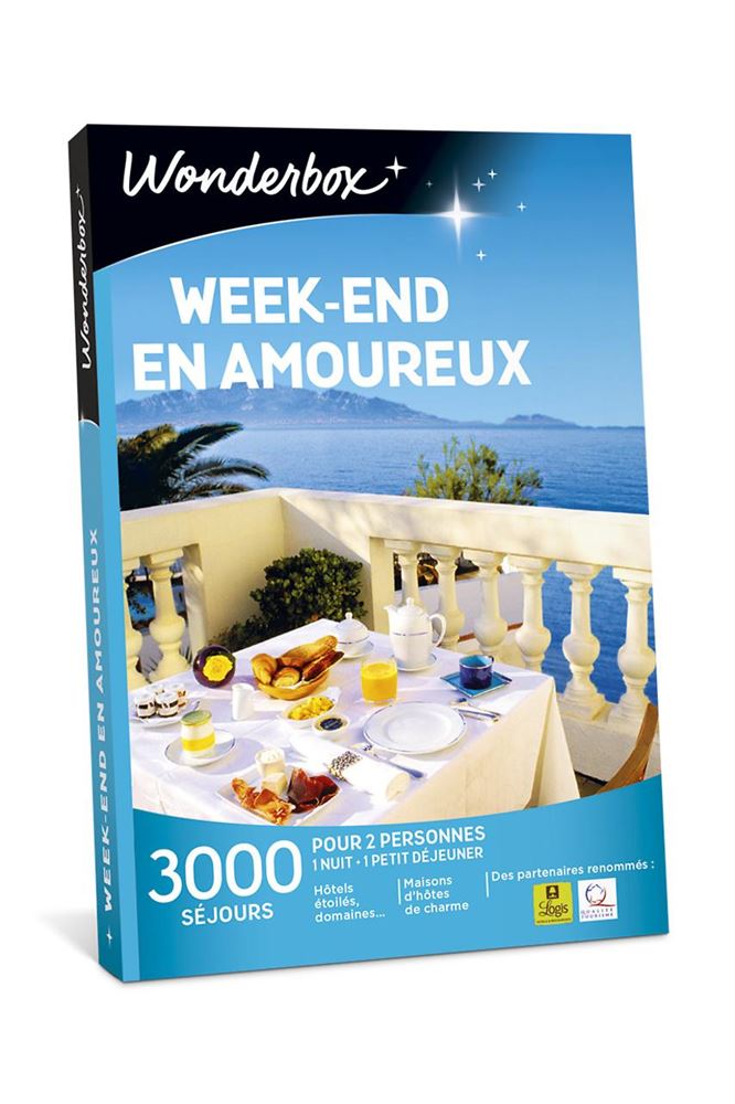 Coffret Cadeau Wonderbox Week End En Amoureux Coffret Cadeau Achat