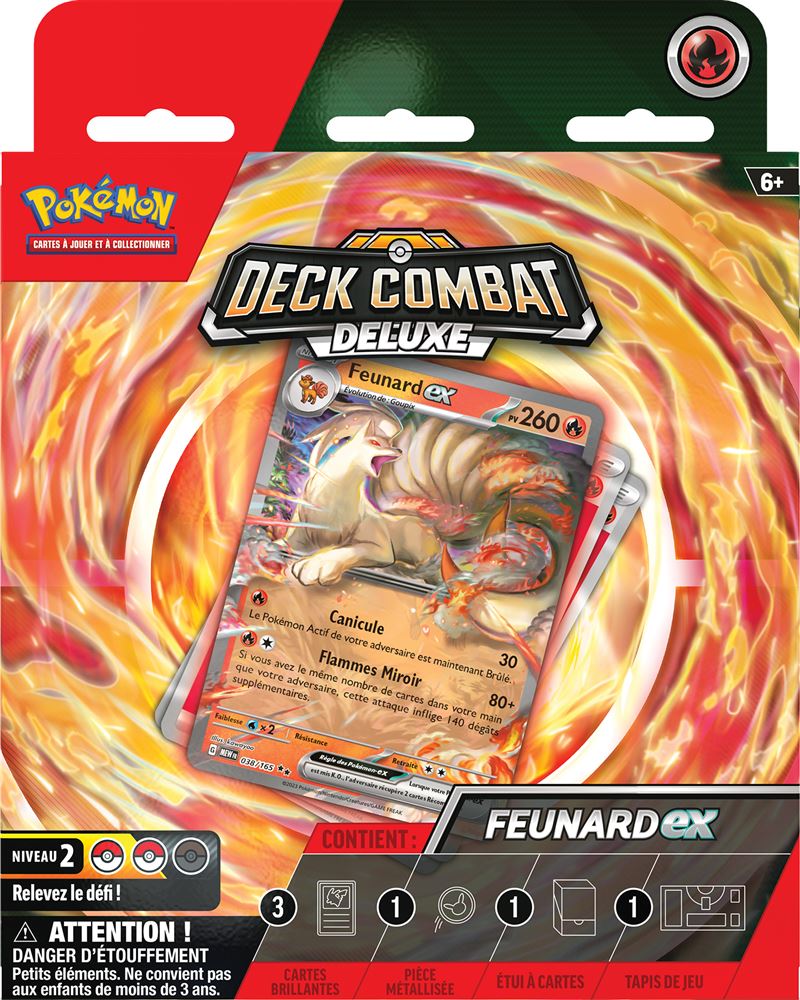 Carte Collectionner Pok Mon Deluxe Battle Deck Q Feunard Ex Ou