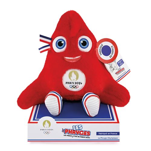 Mascotte Doudou Et Compagnie Olympique Peluche Achat Prix Fnac