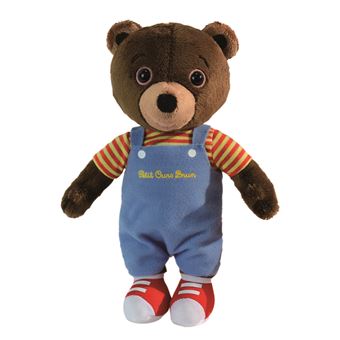 Peluche Jemini Petit Ours Brun 20 Cm Peluche Achat Prix Fnac