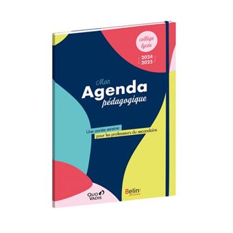 Agenda scolaire semainier Quo Vadis 2023 2024 Mon Agenda Pédagogique