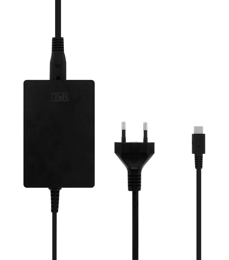 Chargeur Secteur Universel Usb Type C Watts T Nb Noir Chargeur Et