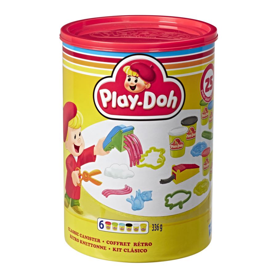 Coffret Play Doh Rétro Pâte à modeler Achat prix fnac