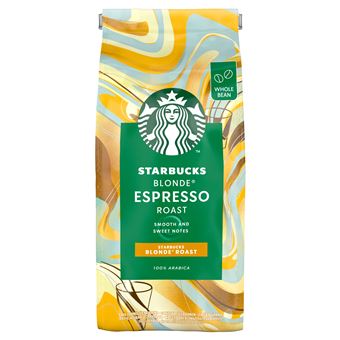 Café en grain Starbucks Blonde Espresso Roast 450 g Achat prix fnac