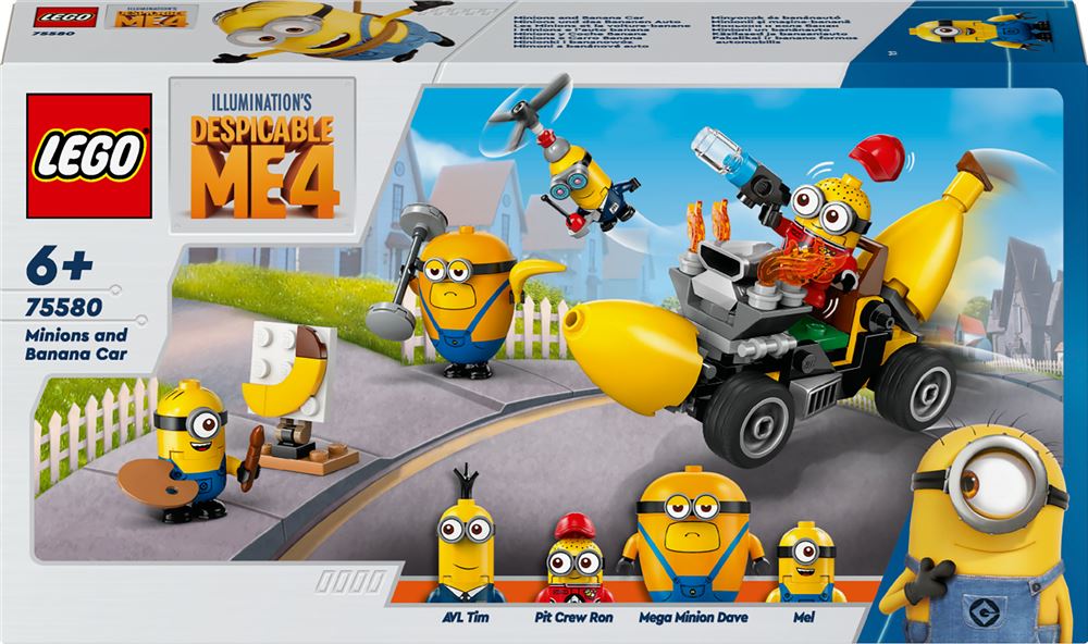 Lego Despicable Me Les Minions Et La Voiture Banane Lego