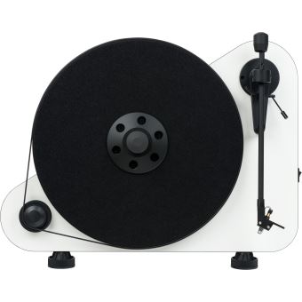 Platine Vinyle Pro Ject Vt E Bluetooth Blanc Laqu Platine Vinyle