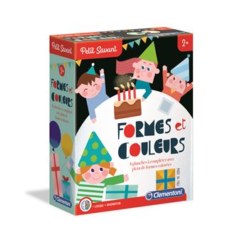 Jeu éducatif Clementoni Formes et couleurs Jeu couleur et forme