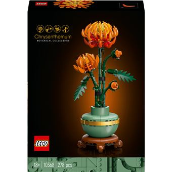 LEGO Icons Botanicals 10368 Le chrysanthème Lego Achat prix fnac