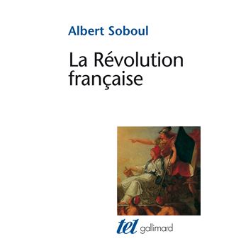 La Révolution française Albert Soboul Achat Livre fnac