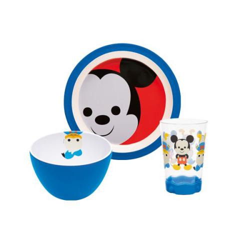 Assiette Disney Zak!designs Set enfant 3 pices Mickey pour 15