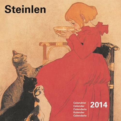 Calendrier 2014 JNF Steinlen Format 30 x 30 cm pour 6