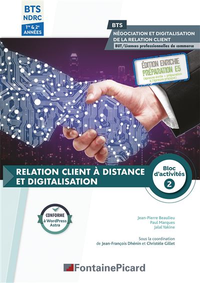 Relations clients à distance et digitalisation BTS 1 NDRC broché