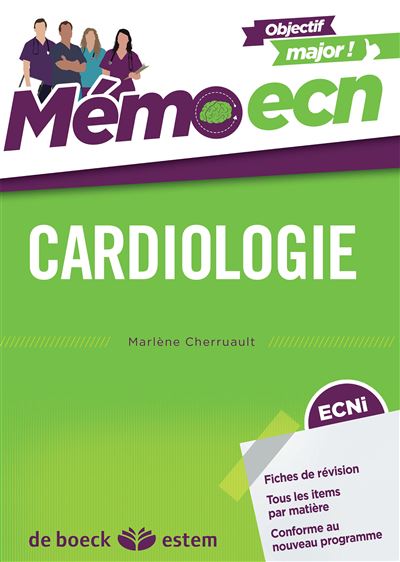 Cardiologie Mémo ECN broché Marlène Cherruault Achat Livre fnac