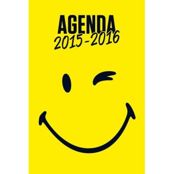 Agenda 2015 2016 Smiley broché Collectif Achat Livre Prix