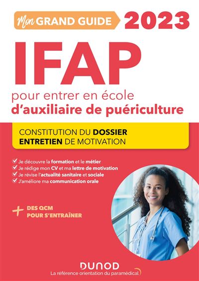 Mon grand guide IFAP 2023 pour entrer en école d auxiliaire de