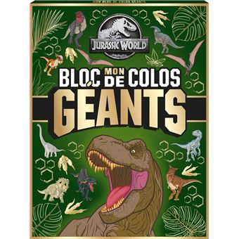 Jurassic Park Jurassic World Bloc De Colos G Ant Collectif