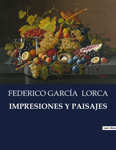 Impresiones y paisajes broché Federico García Lorca Achat Livre