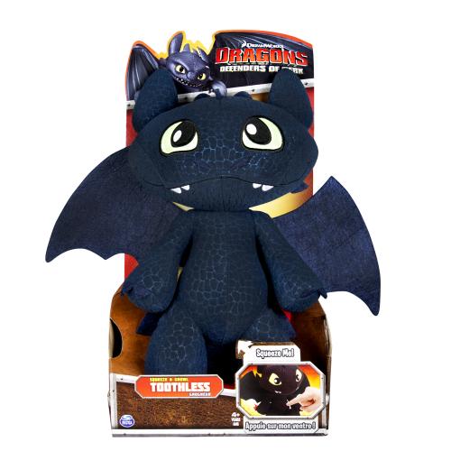 Peluche interactive Deluxe Krokmou Dragons pour 31