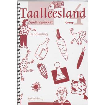 Taalleesland Taalleesland Spelling Handleiding Joke De Jonge