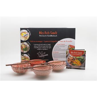 Coffret rouge Mes bols santé Poke bowls et buddha bowls Boîte ou accessoire Collectif