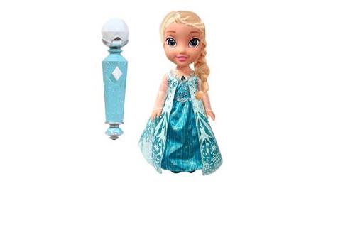 Poupe Chantante Elsa et Microphone Frozen La Reine Des Neiges 38 CM pour 73