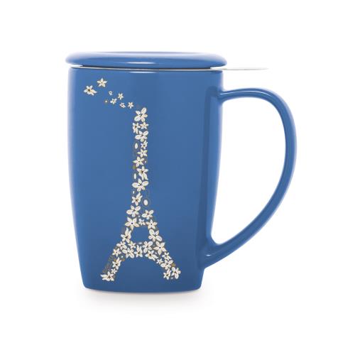 Tisanire Curve French Mug Kusmi Tea 45 cl Bleu pour 27
