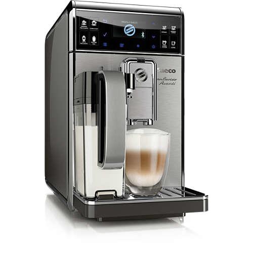 Machine espresso Philips Saeco GranBaristo Avanti HD8977/01 1900 W 1,7 L Acier inoxydable et anthracite pour 1520