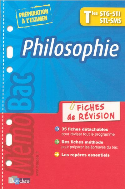 MémoBac fiches de révisions Memobac fiches revisions philosophie