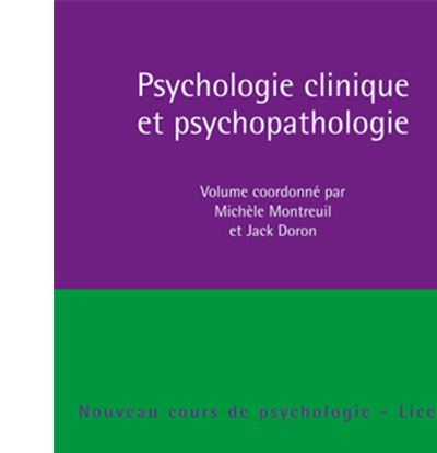 Psychologie Clinique Et Psychopathologie Nouveau Cours De Psychologie