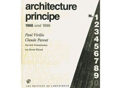 Architecture Principe Und Tome Broch Claude Parent