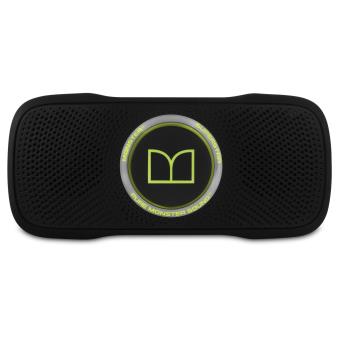 Enceinte Monster SuperStar BackFloat Waterproof Bluetooth Noir Vert