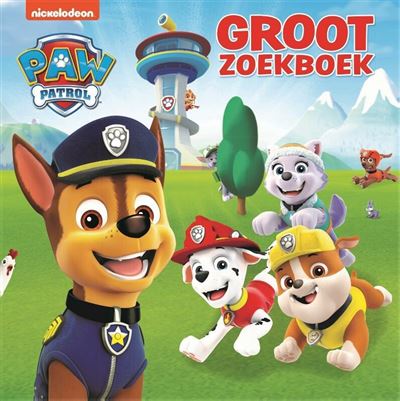 Paw Patrol Paw Patrol Groot Zoekboek Nickelodeon And Viacom Achat