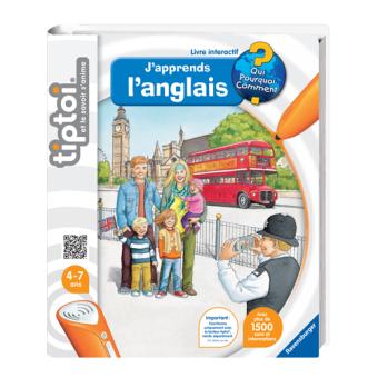 Livre Tiptoi J'apprends l?anglais Ravensburger Jeu découverte