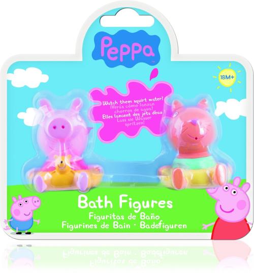 Pack de 2 figurines de bain Peppa Pig pour 9