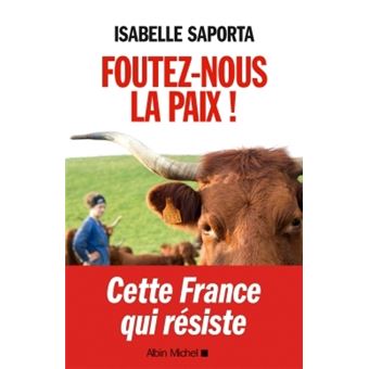 Couverture : foutez-nous la paix !