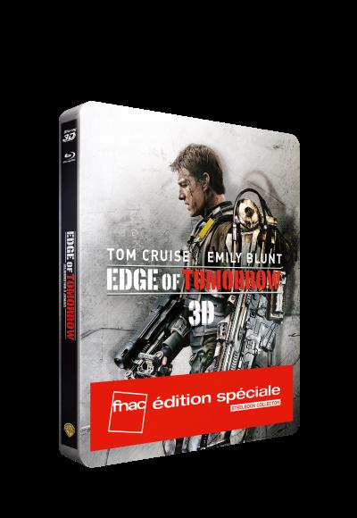 Edge of Tomorrow Combo Blu Ray 3D + 2D + DVD + Steelbook Edition